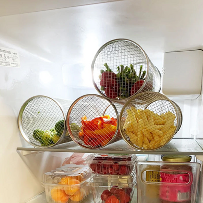Rotating Tumble Basket for Outdoor Grills – 360° Roll Cage for Vegetables, Meat & Seafood – Stainless Steel BBQ Accessory