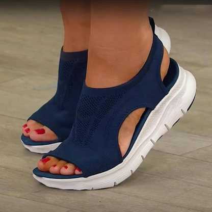 Women's Arch Support Slip-On Athletic Sandals with Cushioned Footbed for All-Day Comfort