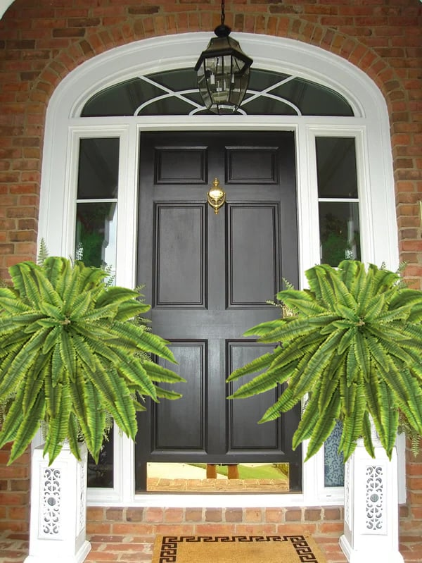 Artificial Boston Fern for Outdoor Use – UV-Resistant Patio Decoration