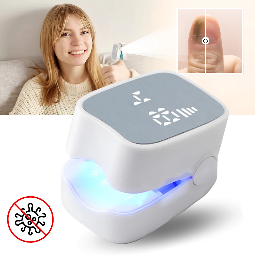 Dispositivo de láser frío para hongos en las uñas, dispositivo láser para uñas con modo de pulso, dispositivo láser para uso doméstico, herramienta de cuidado de uñas para los dedos de los pies
