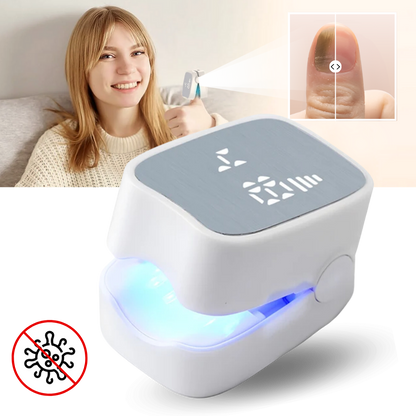 Dispositivo de láser frío para hongos en las uñas, dispositivo láser para uñas con modo de pulso, dispositivo láser para uso doméstico, herramienta de cuidado de uñas para los dedos de los pies