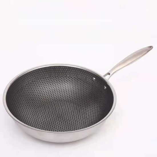 Stainless Steel Nonstick Frying Pan 11 Inch for Gas Induction Electric Ceramic Stovetops Dishwasher Safe
