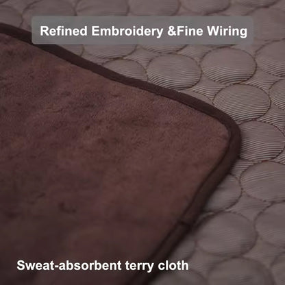 Self-Cooling Dog Mat | Gel-Free Heat Relief Pad for Summer | Machine Washable | 6 Sizes for Small to Large Dogs