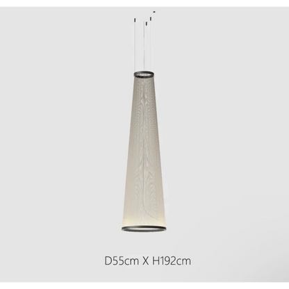 Clustered Drop Lights with Fabric Shades for Kitchen Islands & Dining Tables – Adjustable Cable Heights, Integrated LED, Warm or Cool White