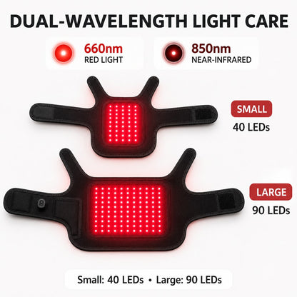 Ortekor Pet Red Light Therapy Vest for Dogs & Cats – 660nm + 850nm Near-Infrared for Back, Hip, Joint & Muscle Comfort – USB or Rechargeable