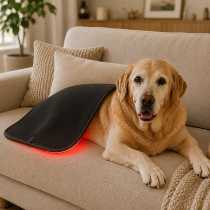 Ortekor Pet Red & Near-Infrared Light Wellness Mat - Hands-Free At-Home Comfort for Senior, Active & Resting Dogs