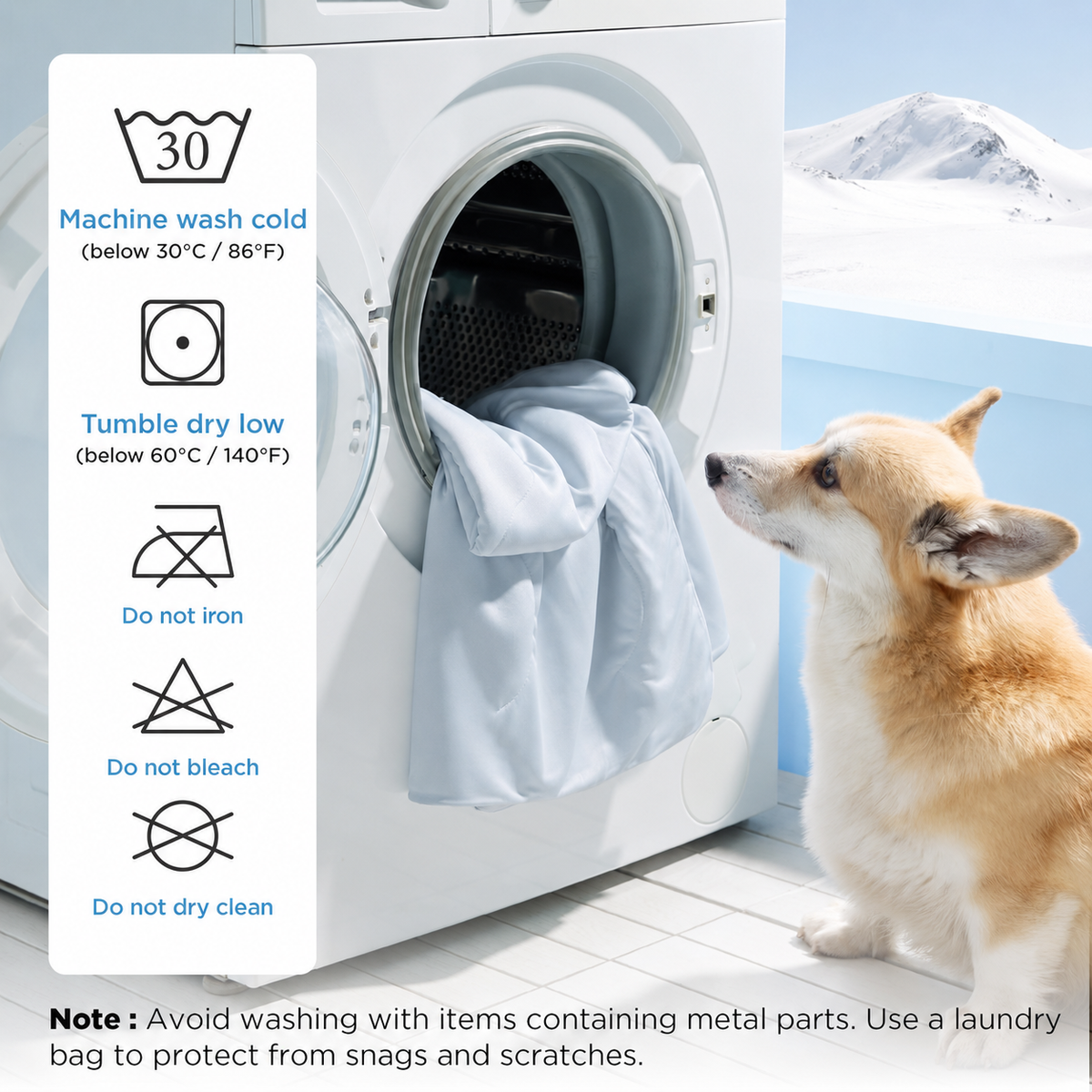 Cozy Paws | Manta refrescante para perros grandes con relleno de núcleo de aire transpirable | Alfombrilla ligera y lavable para perros para mayor comodidad en verano