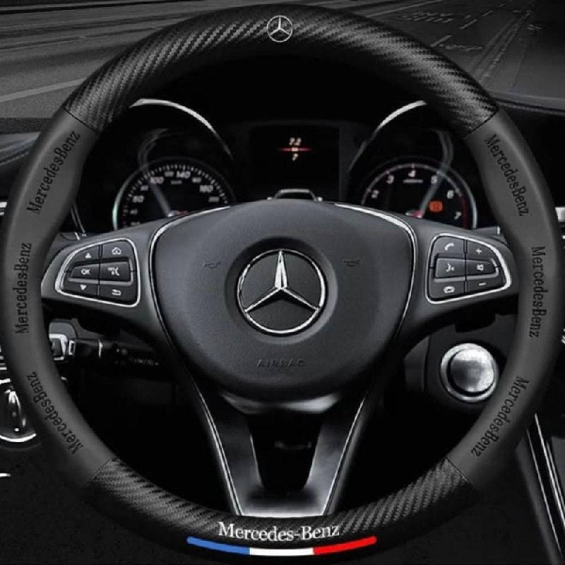 Funda de cuero premium para volante