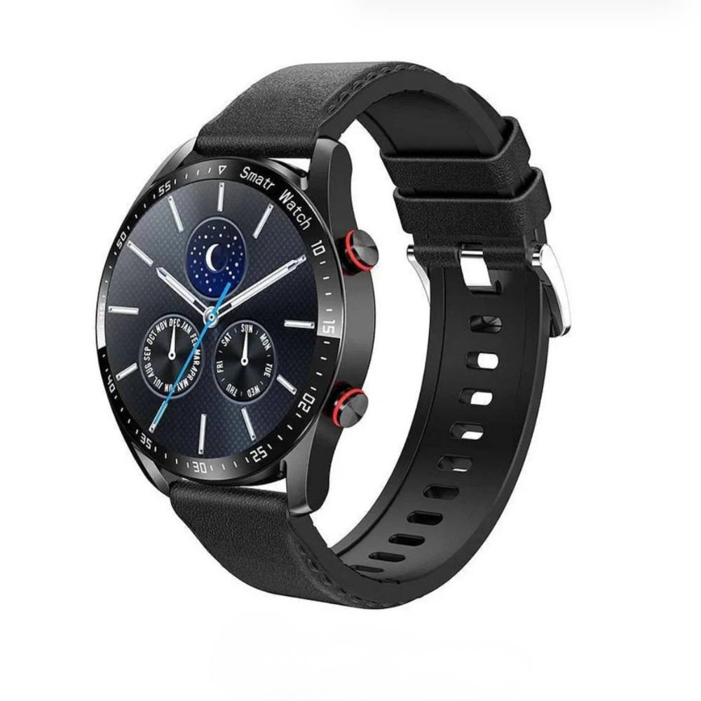 Reloj inteligente prémium de fitness con monitor de ritmo cardíaco