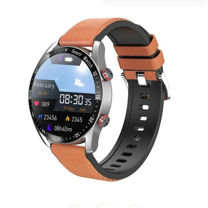 Reloj inteligente prémium de fitness con monitor de ritmo cardíaco