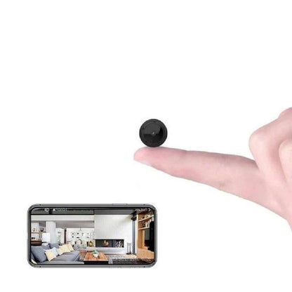 Cámara de seguridad inalámbrica pequeña para el hogar con visión HD