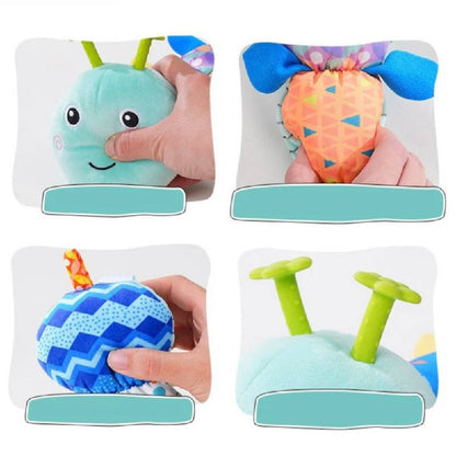 Juguete musical divertido para bebé, peluche suave e interactivo