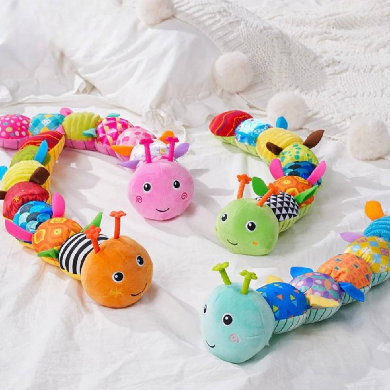Juguete musical divertido para bebé, peluche suave e interactivo