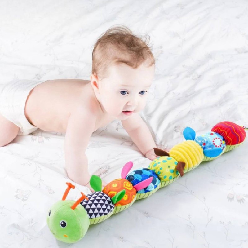 Juguete musical divertido para bebé, peluche suave e interactivo