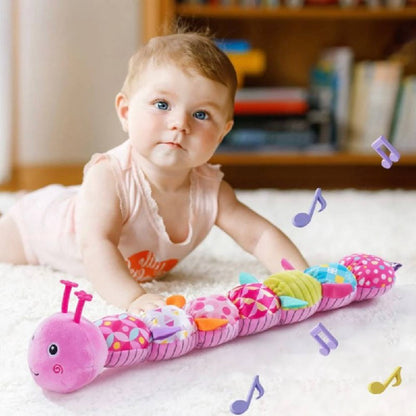 Juguete musical divertido para bebé, peluche suave e interactivo