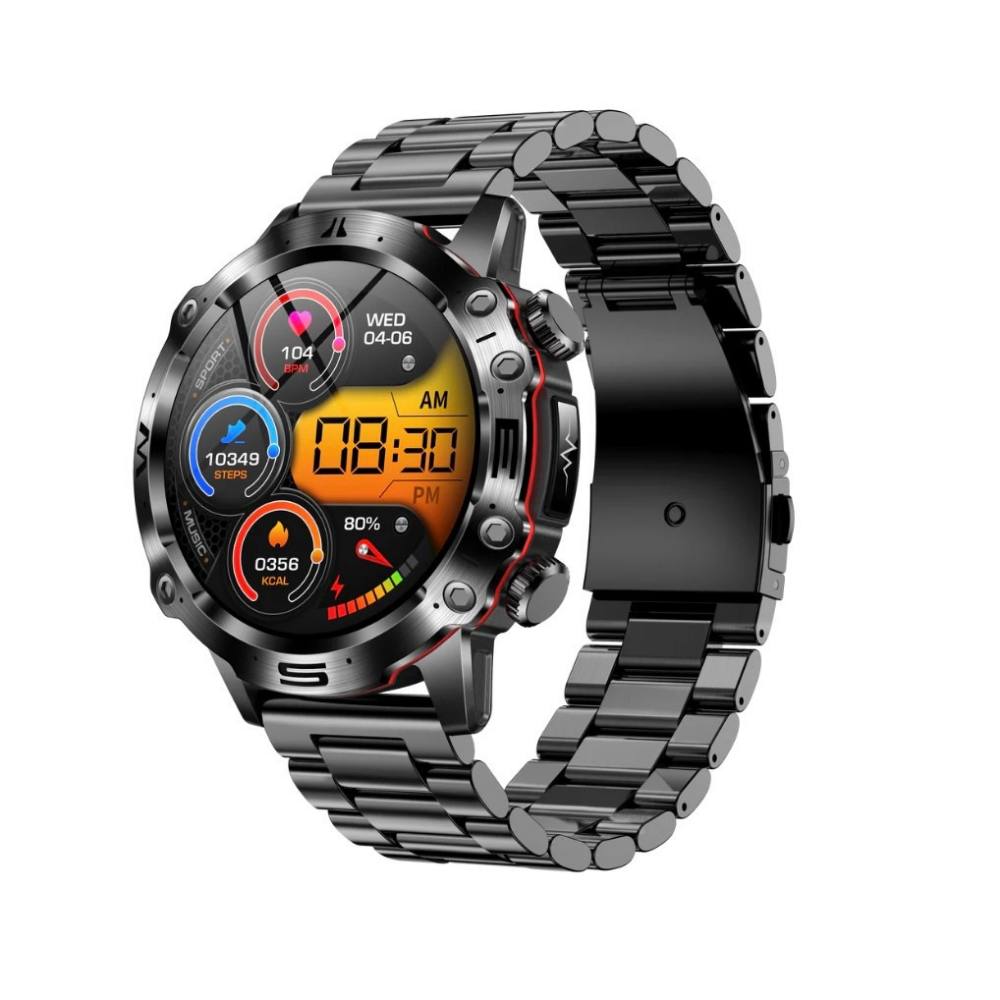 Smartwatch deportivo HD con Bluetooth y seguimiento de la salud