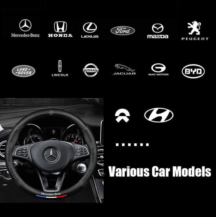 Funda de cuero premium para volante