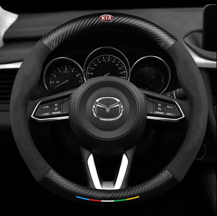 Funda de cuero premium para volante