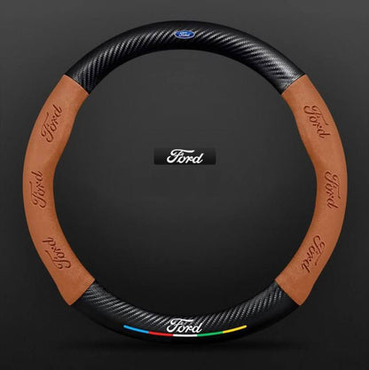 Funda de cuero premium para volante