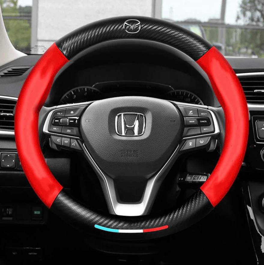 Funda de cuero premium para volante