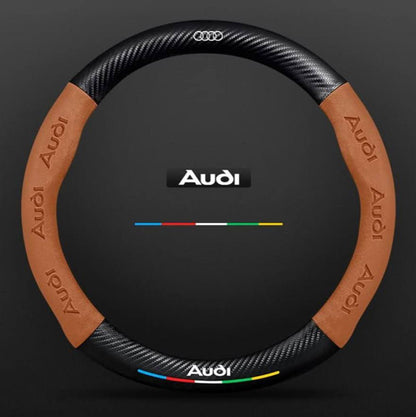 Funda de cuero premium para volante