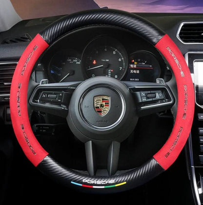 Funda de cuero premium para volante