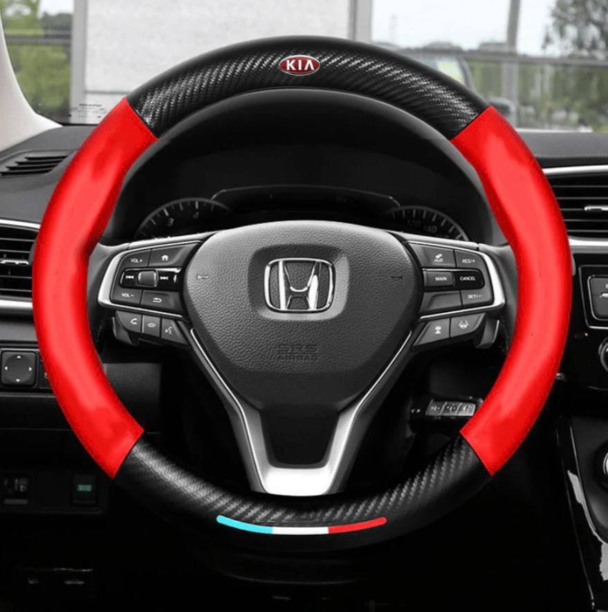 Funda de cuero premium para volante