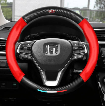 Funda de cuero premium para volante