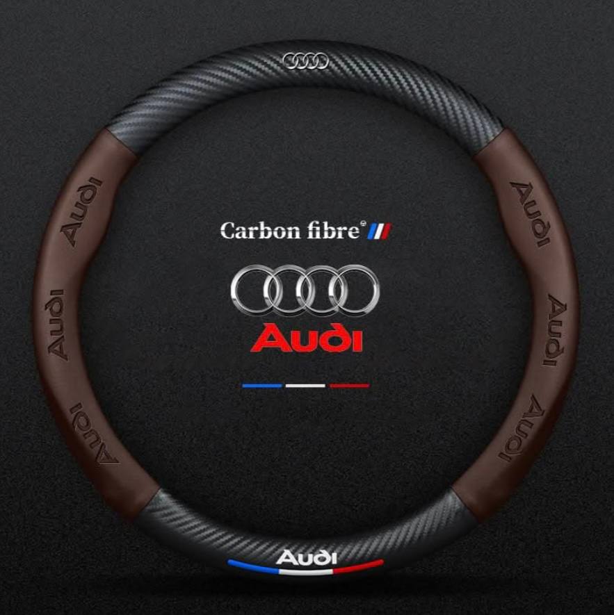 Funda de cuero premium para volante