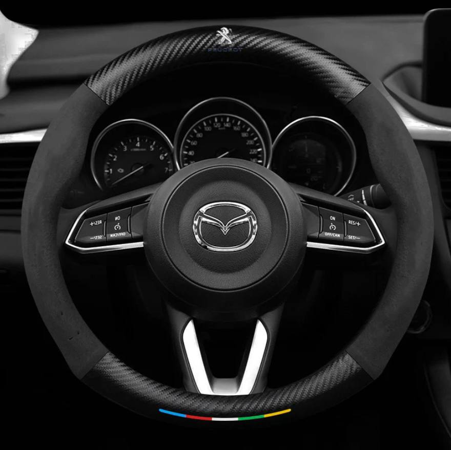 Funda de cuero premium para volante