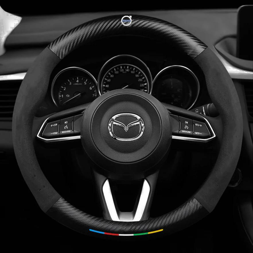 Funda de cuero premium para volante