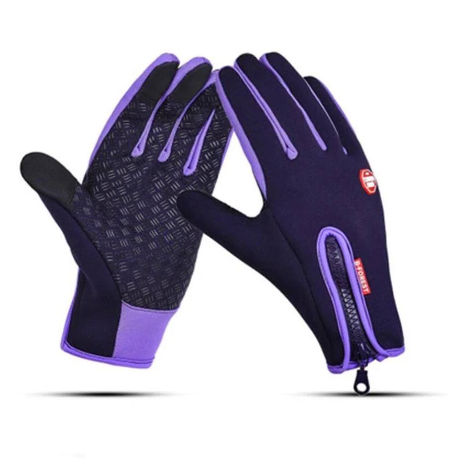 Guantes de nieve cálidos y aislantes con calor recargable