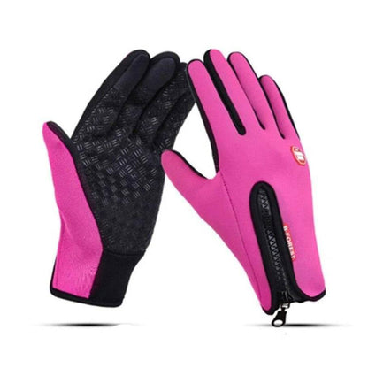 Guantes de nieve cálidos y aislantes con calor recargable