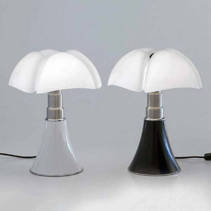 Elegante lámpara de escritorio floral, luz brillante ajustable
