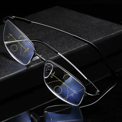 Advanced Multifocal Reading Glasses with UV Protection Lenses - Ortekor