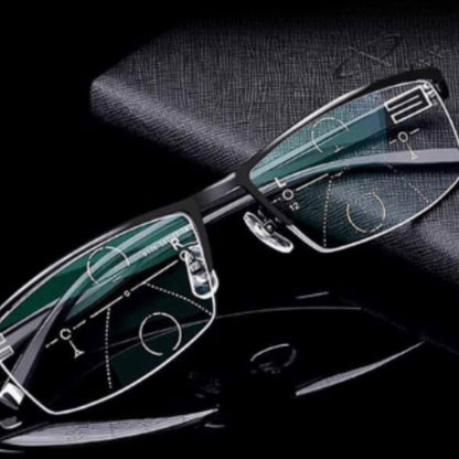 Gafas de lectura multifocales avanzadas con lentes de protección UV