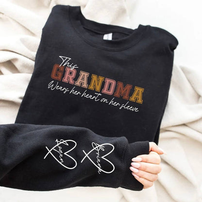 Sudadera con capucha estampada con foto familiar personalizable