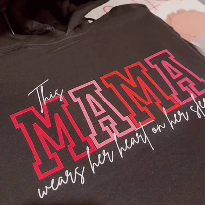 Sudadera con capucha estampada con foto familiar personalizable