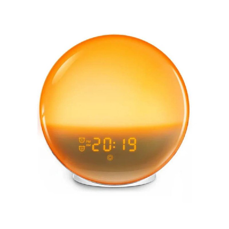 Reloj despertador inteligente con luz Smart Wake Up, Bluetooth y USB