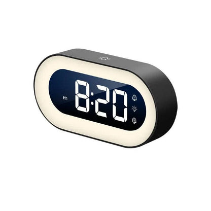 Smart LED Clock Radio with Dimmer and Snooze Function - Ortekor