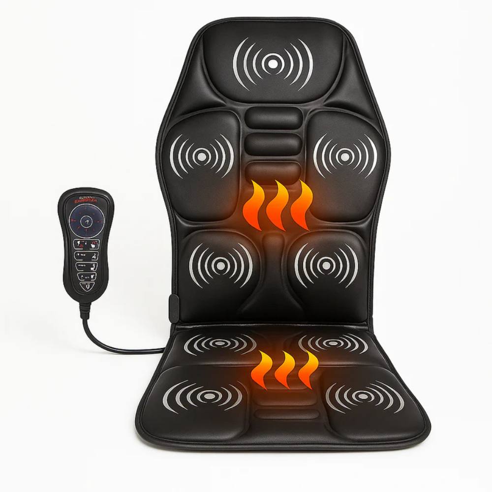 Almohadilla Cálida para Silla de Masaje con Vibración y Terapia de Calor