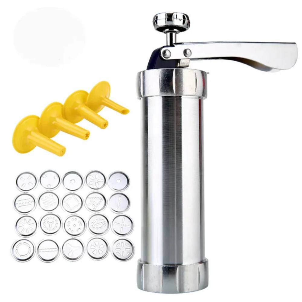 Máquina para hacer galletas Easy Bake con 20 boquillas y 4 accesorios