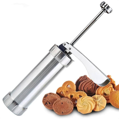 Máquina para hacer galletas Easy Bake con 20 boquillas y 4 accesorios