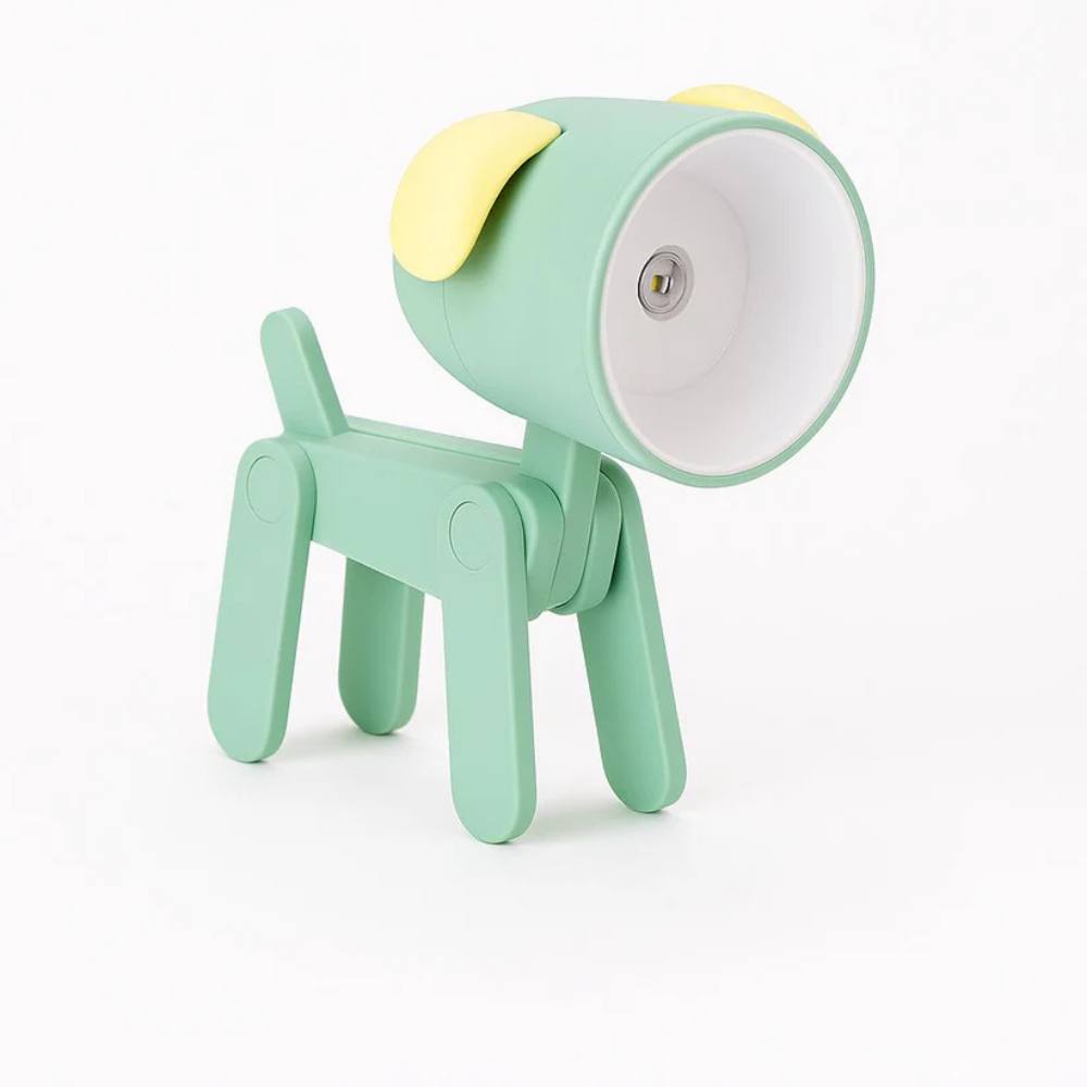 Divertida lámpara de escritorio con forma de animal, luz nocturna colorida para niños