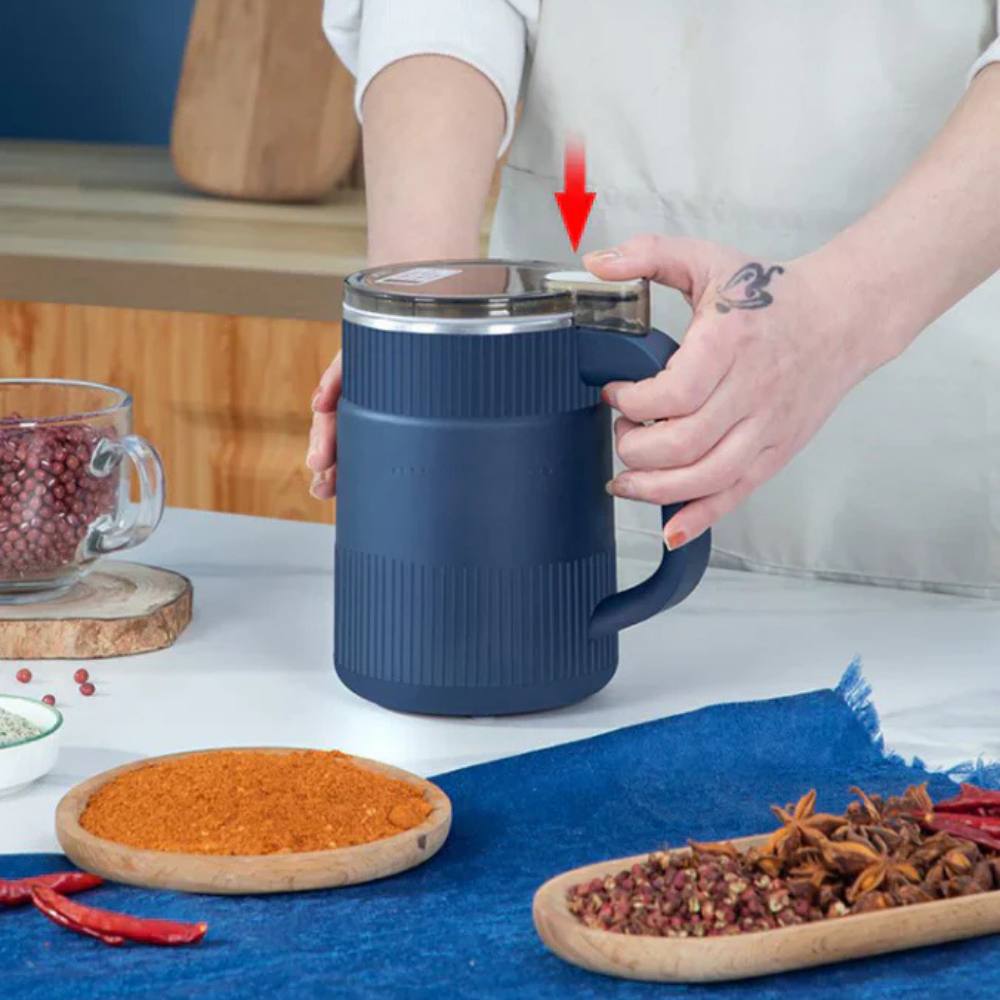 Molino doméstico portátil para harina fresca y cereales