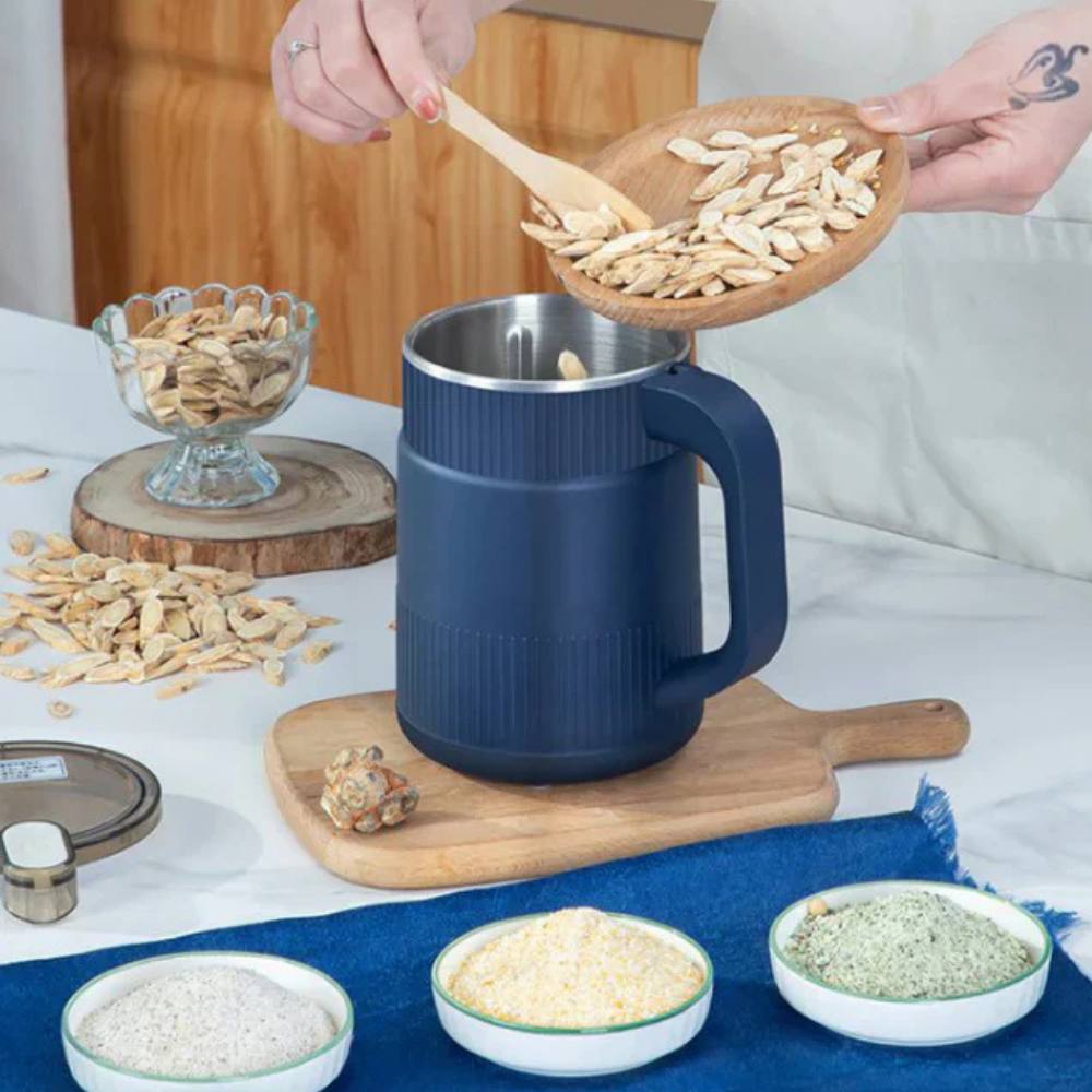 Molino doméstico portátil para harina fresca y cereales