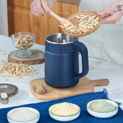 Molino doméstico portátil para harina fresca y cereales