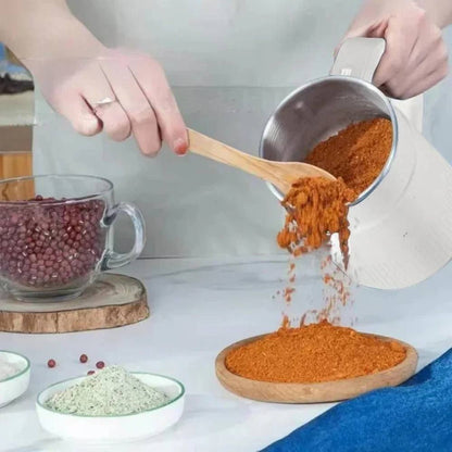 Molino doméstico portátil para harina fresca y cereales