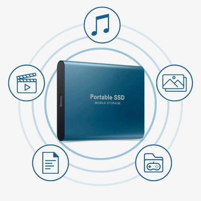Unidad de estado sólido externa portátil USB 3.2 rápida