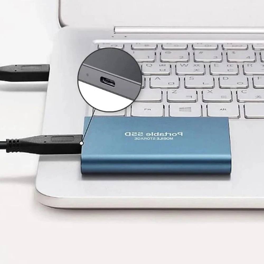 Unidad de estado sólido externa portátil USB 3.2 rápida